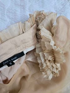 zara Elegant Tulle Embroidered Dress bust 34/36