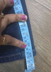 Classic Dark Wash Denim Jeans