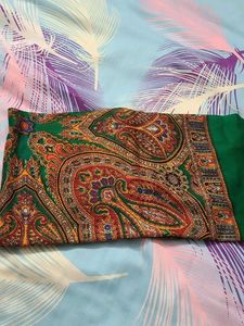 Vibrant Paisley Print Scarf/Dupatta