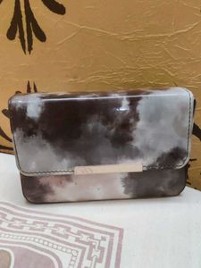 Multicolored Coffee sling bag