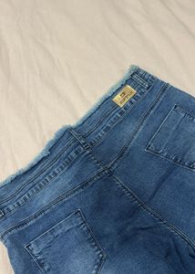 Thailand Imported Distressed Denim Shorts