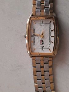 Like New  Vintage WS Ladies Two-Tone Watch