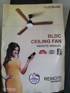 Longway Luminair 1200 mm BLDC Ceiling Fan with Rem