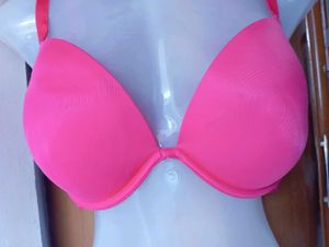 Vibrant Pink Push-Up Bra