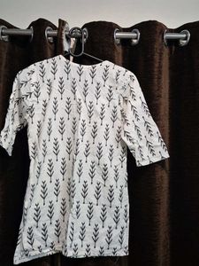 Stylish Printed Cotton Kurta