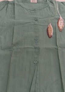 Elegant Green Embroidered Kurta