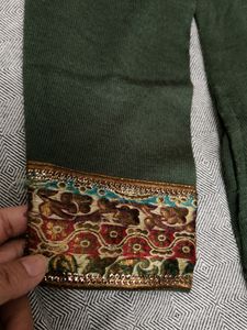 Beautiful Woolen Kurti L Size