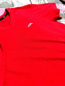 Classic Red V-Neck T-Shirt – Max Fashion | Men’s F