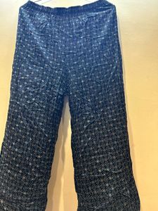 Black Kurta Pant Co-ord Set with Ethnic Print