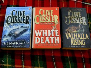 Clive Cussler Book Lot of 3