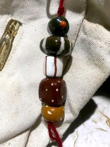 Beaded Keychain with Tassel