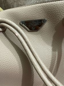 Chic Beige Textured Tote Bag
