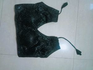 Sparkling Black Blouse