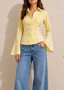 Chic Striped Button-Up Shirt