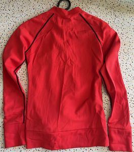 Red Zip-Up Jacket