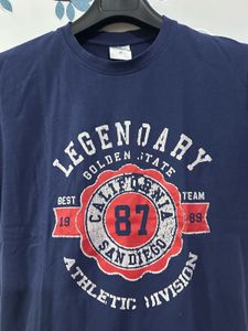 Men's Blue "Legendary" Graphic T-Shirt 🇩🇪