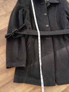 Deep Brown Peacoat