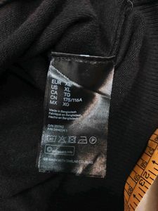 Black V-Neck Button-Up Cardigan