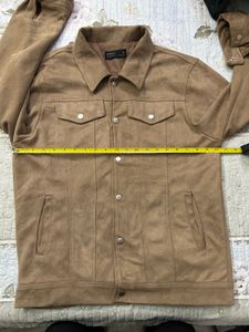Suede Trucker Jacket