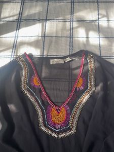 Embroidered Bohemian Top