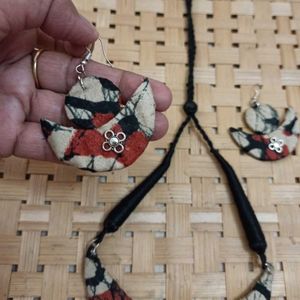 Fabric Jewelry Set