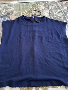 Navy Blue Women's Top