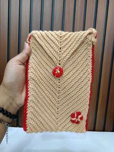 Handmade Crochet Clutch Bag
