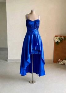 Stunning Blue High-Low Prom Dress💙