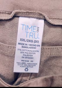 Nude Color Capri For Girl Or Woman 38 Waist