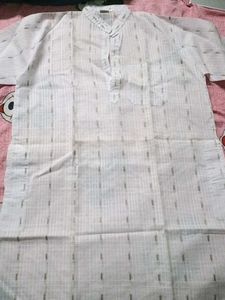 Men's White Kurta