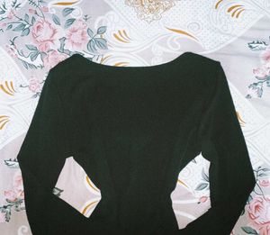 y2k Cute Black Lace Trimmed Long Sleeve Top