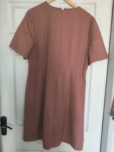 Wardrobe By Westside Blush Pink Ruffle Dress