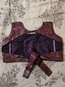 Elegant Brocade Scert Blouse