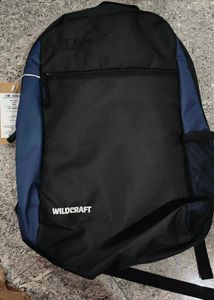 Wildcraft Backpack - Black/Blue