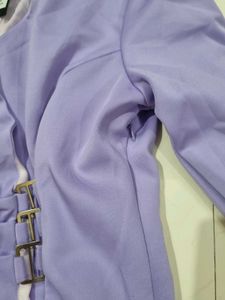 Lilac Wrap Style Dress💜