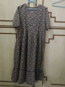 Bohemian Floral Midi Dress