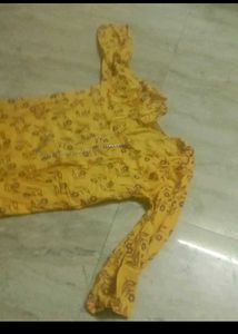 Yellow Kurta