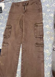 Brown Cargo Pants