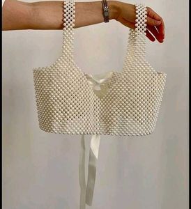 Elegant Pearl Embellished Top