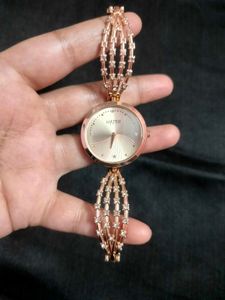 Matrix Rose Gold Bracelet Watch