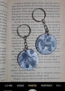 2 Moon Keychains