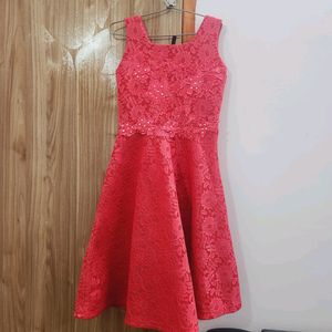 Elegant Pink Lace Top