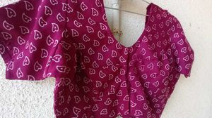 Cute Heart Print Blouse