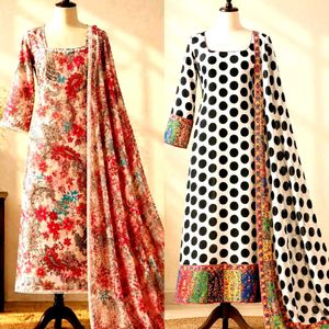 combo of 2 pakistani suits♥️