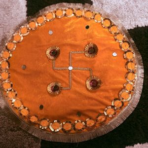 Decorative Pooja Thali posh only 1 piece