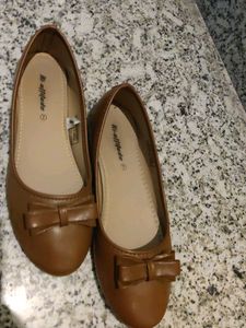 Cute Brown Ballet Flats