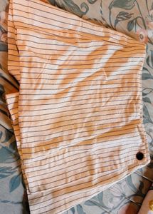 Pinstripe Skort