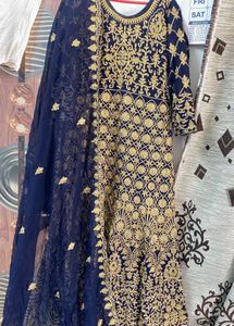 Stunning Embroidered Ethnic Gown