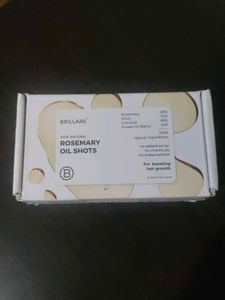 Brillare Rosemary Oil Shots for Hair Growth