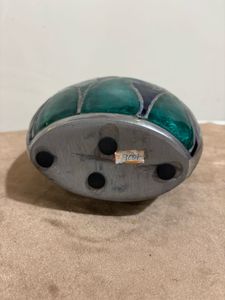 Enamel Painted Vase (without flowers)